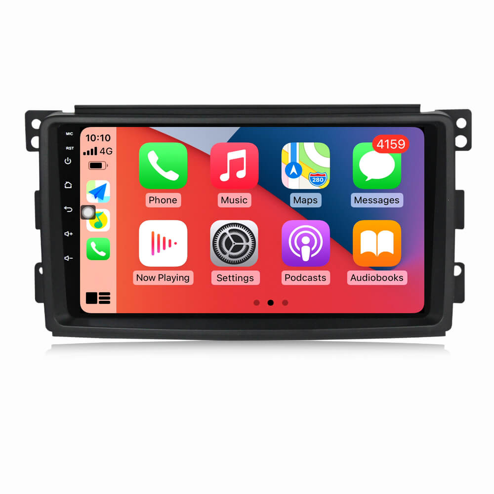 Android Autoradio für Mercedes Benz Smart 2007-2015 mit Wireless CarPlay, Android Auto & DAB+