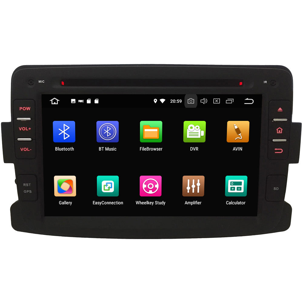 Android Autoradio für Renault Duster 2012–2013 mit Wireless CarPlay & Android Auto