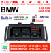 Android Autoradio für BMW X3 F25 und X4 F26 2011-2013 mit Wireless CarPlay, Android Auto & DAB+