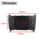 Android Autoradio für Mercedes Benz CLK W209, C-Klasse W203/C180/C200/C220/C230/C240/C250/C270/C280/C300/C320/C350 und G-Klasse W463 2004-2008 mit Wireless CarPlay, Android Auto & DAB+