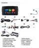 Android Autoradio für Mercedes Benz C-Klasse W203/C209/W209, S-Klasse W203 und CLK C209/W209 1998-2006 mit Wireless CarPlay, Android Auto & DAB+