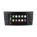Android Autoradio für Mercedes Benz E-Klasse W211, CLS W219 und G-Klasse W463 2002-2010 mit Wireless CarPlay, Android Auto & DAB+