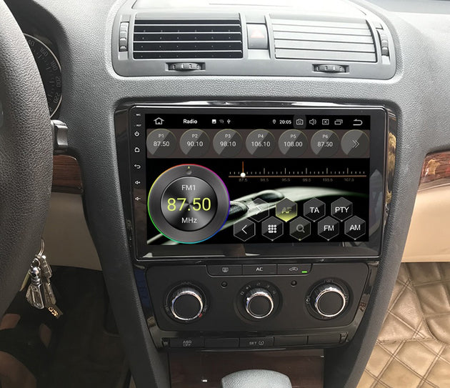 Android Autoradio für Skoda Octavia 2007-2014 mit Wireless CarPlay & Android Auto und DSP