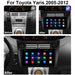 Android Autoradio für Toyota Yaris 2005-2012 mit Wireless CarPlay & Android Auto