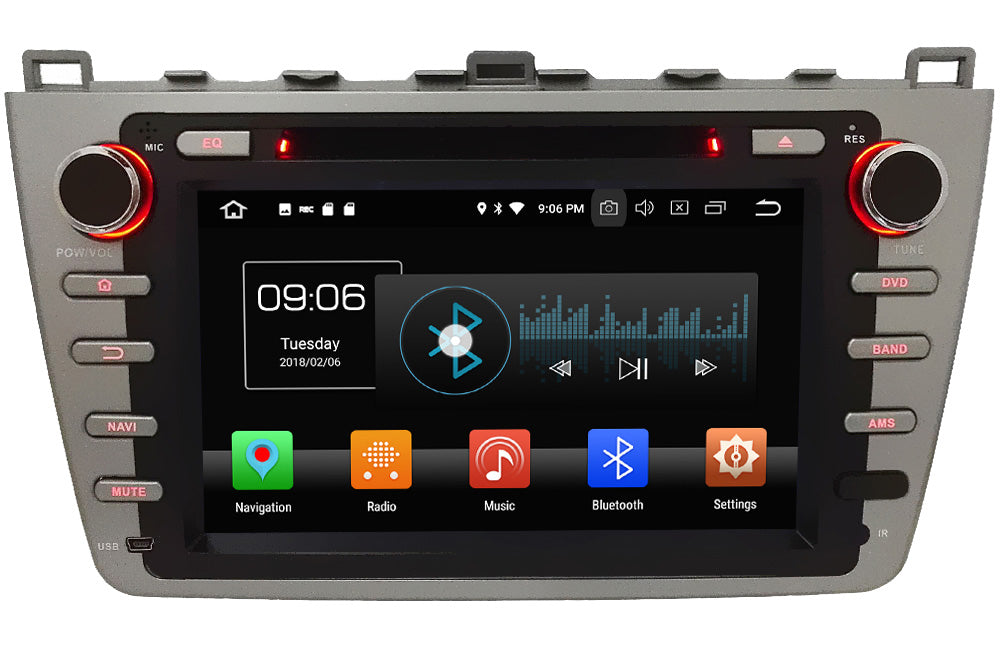Android Autoradio für Mazda 6 Ultra Ruiyi 2008-2012 mit Wireless CarPlay & Android Auto