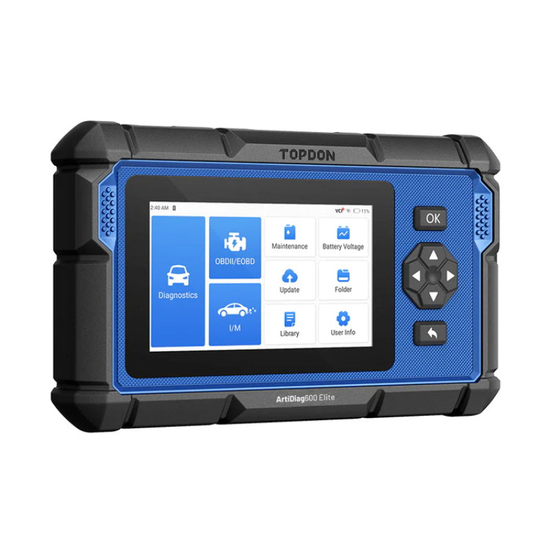 TOPDON ArtiDiag600 Elite OBD2 Diagnosegerät für Fahrzeugsysteme