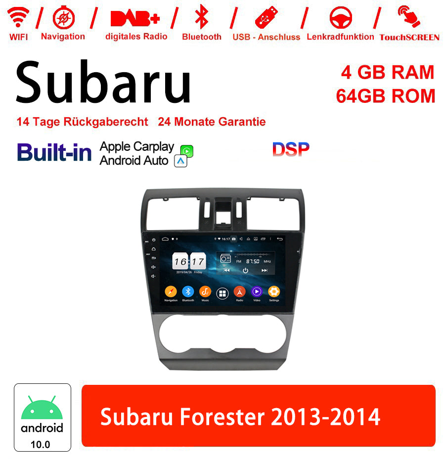 Android 12.0 Autoradio für Subaru Forester 2013-2014 mit Wireless CarPlay & Android Auto