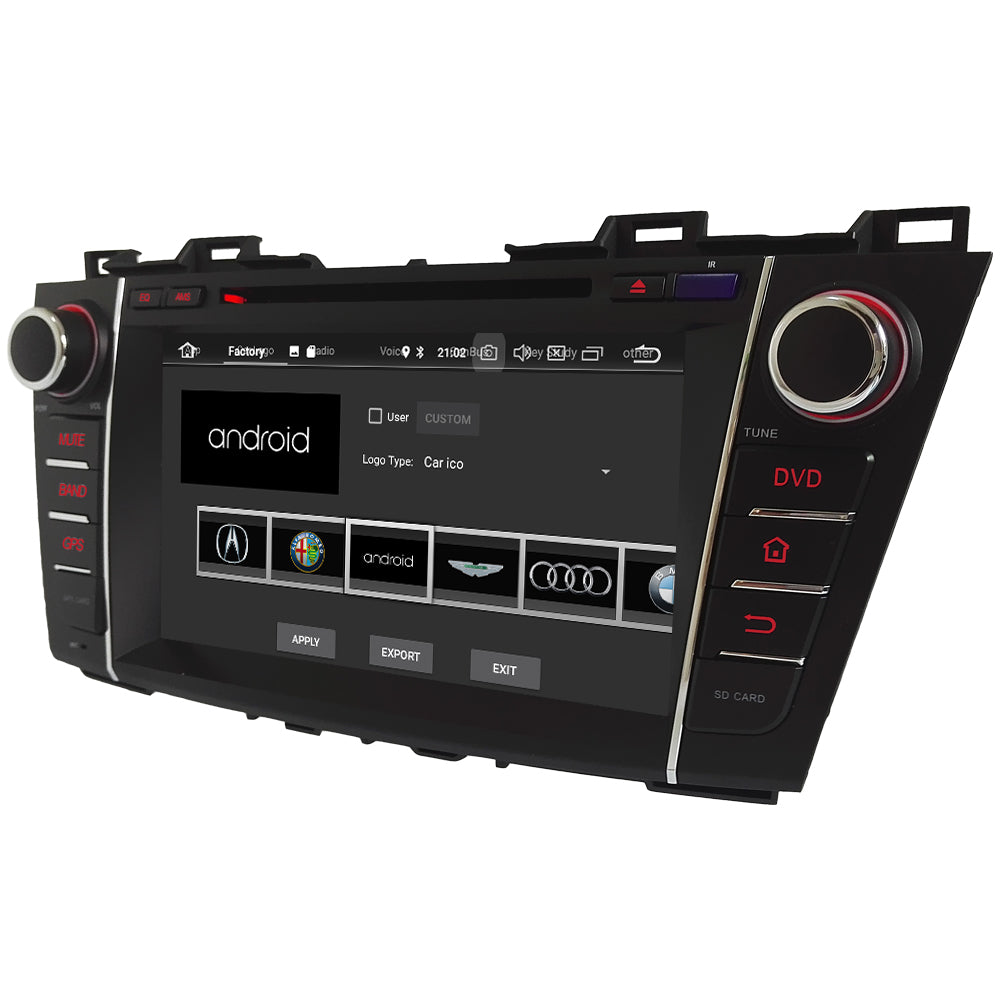 Android Autoradio für Mazda 5 Premacy (2007–2013) mit Wireless CarPlay & Android Auto