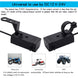 Motorrad QC3.0 USB Ladegerät Wasserdicht Dual USB Moto Schnellladung 12-24V Für Motocicleta 22mm Lenker