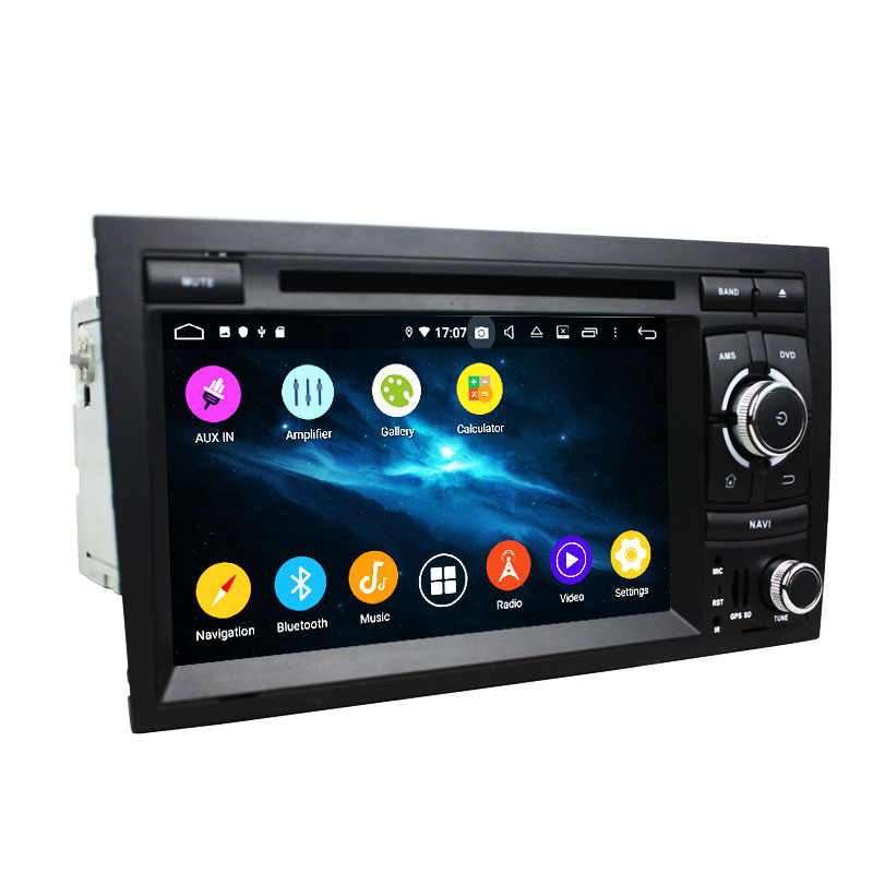 Android Autoradio für Audi A4/S4/RS4 (8E/8F/B7) 2002-2007 mit Wireless CarPlay & Android Auto
