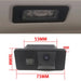 170° HD CCD Rückfahrkamera für BMW 3er (E46/E90/E91), 5er (E39/E60/E61), 7er (E38/E65–E68), X1 (E84), X5 (E53/E70), X6 (E71), M3 (E92/E93) und Mini Cooper (R50/R52/R53) (1994–2014)