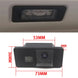170° HD CCD Rückfahrkamera für BMW 3er (E46/E90/E91), 5er (E39/E60/E61), 7er (E38/E65–E68), X1 (E84), X5 (E53/E70), X6 (E71), M3 (E92/E93) und Mini Cooper (R50/R52/R53) (1994–2014)