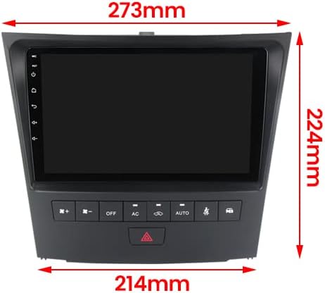 Android Autoradio für Lexus GS300 GS350 GS400 GS430 GS450H GS460 2004-2011 mit Wireless CarPlay & Android Auto