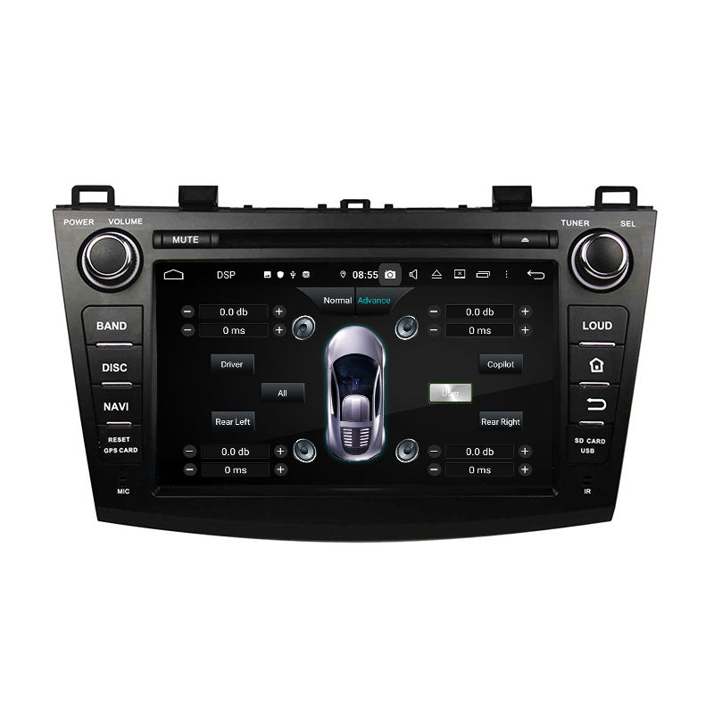 Android Autoradio für Mazda 3 2009-2013 mit Wireless CarPlay & Android Auto