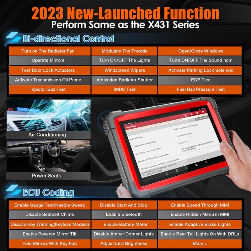 LAUNCH X431 IMMO Plus Diagnosegerät mit Programmierfunktionen