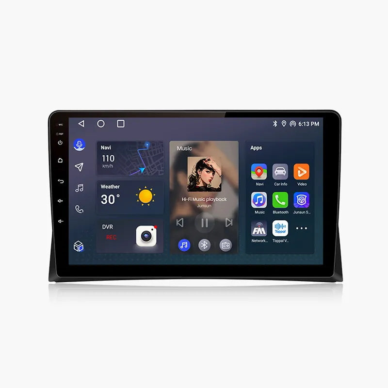 9 Zoll Android 13.0 Autoradio für VW T5 Multivan Transporter (2008-2015) mit Wireless CarPlay & Android Auto