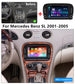 Android Autoradio für Mercedes Benz SL R230 2001-2005 mit Wireless CarPlay, Android Auto & DAB+