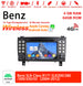 Android Autoradio für Mercedes Benz SLK R171 2004-2012 mit Wireless CarPlay, Android Auto & DAB+