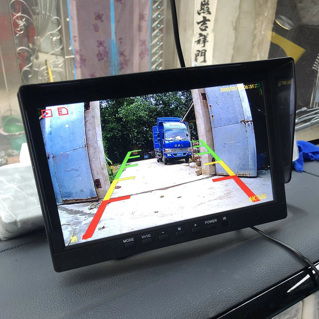 Auto-Rückansicht-IR-Kamera mit Monitor für LKW/Anhänger, Parkplatz