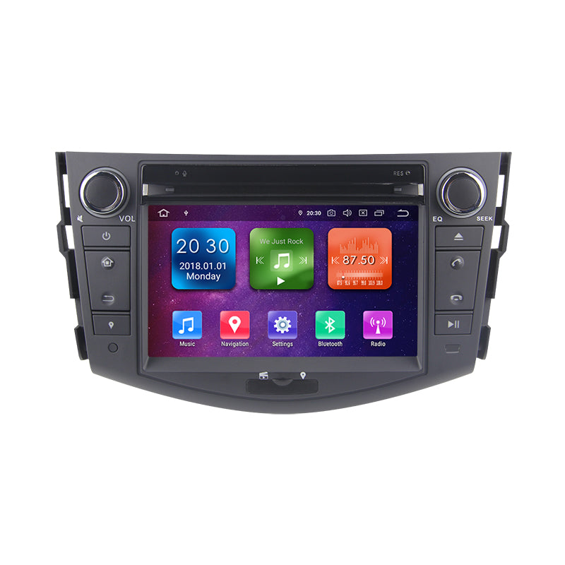 7 Zoll Android 10.0 Autoradio für Toyota RAV4 (2006-2012) mit Wireless CarPlay & Android Auto