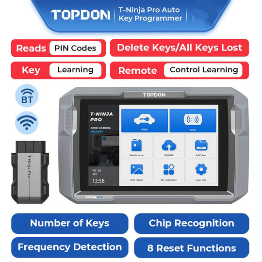 TOPDON T-Ninja Pro IMMO- und Schlüsselprogrammiergerät