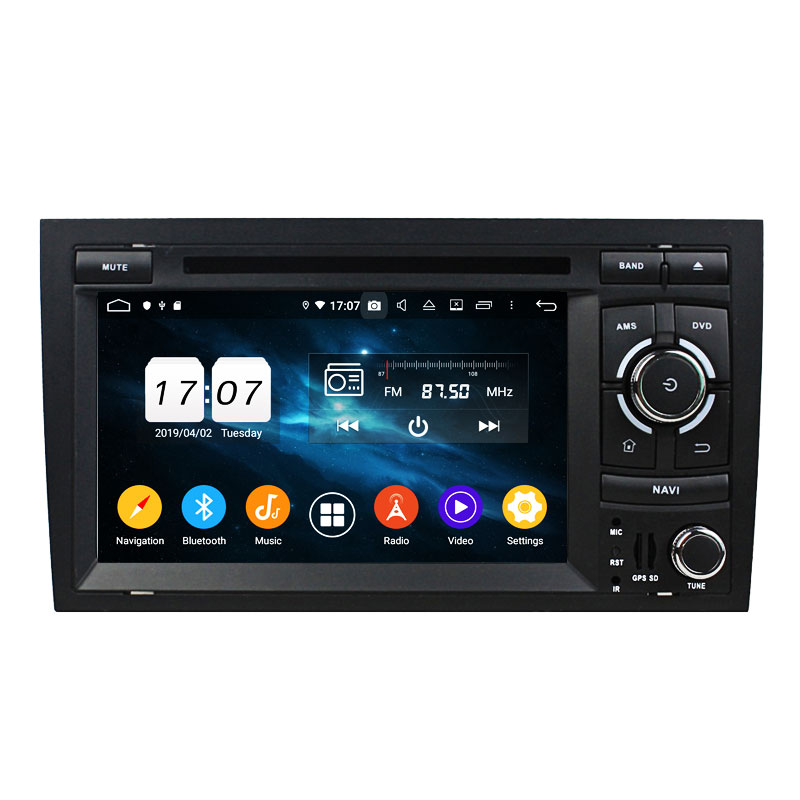 Android Autoradio für Audi A4/S4/RS4 (8E/8F/B7) 2002-2007 mit Wireless CarPlay & Android Auto