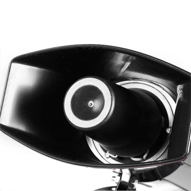 Lautsprecher 110DB Auto Horn Polizei Sirene Air Horn Megaphon Auto Horn Alarm Notfall Motorrad 12V 60W Multi-ton & Claxon Hörner