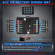 8/12 Gang RGB Schalttafel LED Arbeits licht leiste Schalter Box Controller für Universal autos LKW Boot utv 4x4 4wd