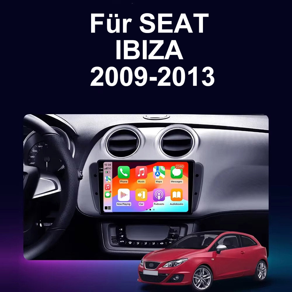 Android Autoradio für SEAT Ibiza 2009-2013 mit Wireless CarPlay & Android Auto