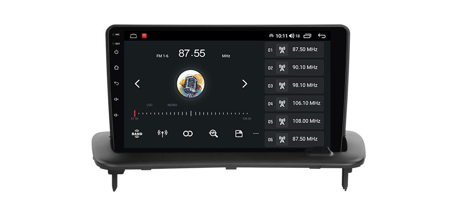 Android Autoradio für Volvo S40, C30, C70 2004-2013 mit Wireless CarPlay & Android Auto