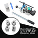 45° & 37° Bördelgerät Set Hydraulisch für Bremsleitungen – Profi Bremsrohr Bördelwerkzeug Set, Auto Reparatur &...