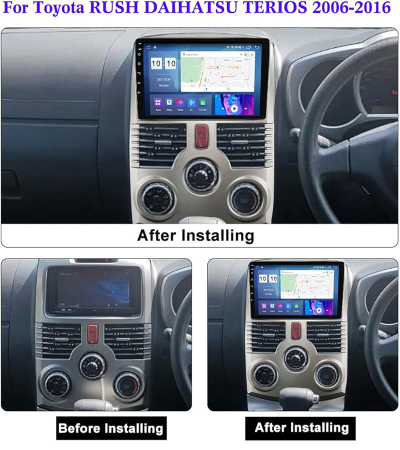 Android Autoradio für Toyota Rush / Daihatsu Terios 2006-2016 mit Wireless CarPlay & Android Auto