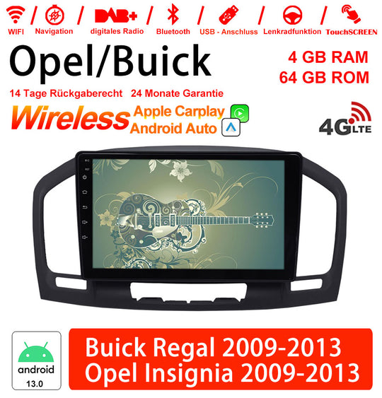 Android Autoradio für Buick Regal / Opel Insignia (2009–2013) mit Wireless CarPlay & Android Auto