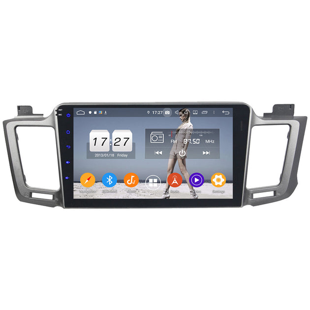 10.1 Zoll Android 10.0 Autoradio für Toyota RAV4 (ab 2013) mit WiFi, NAVI, Bluetooth und USB