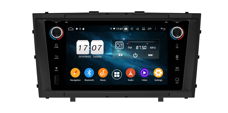 Android Autoradio für Toyota Avensis 2009-2015 mit Wireless CarPlay & Android Auto