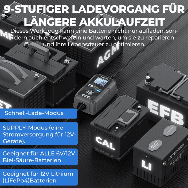 TOPDON TB6000Pro Batterie- und Ladegerät