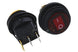1 stücke Auf/Off 12V DC 25A 220V AC 6A Rocker Schalter IP65 Wasserdichte 3Pin SPST LED beleuchtet