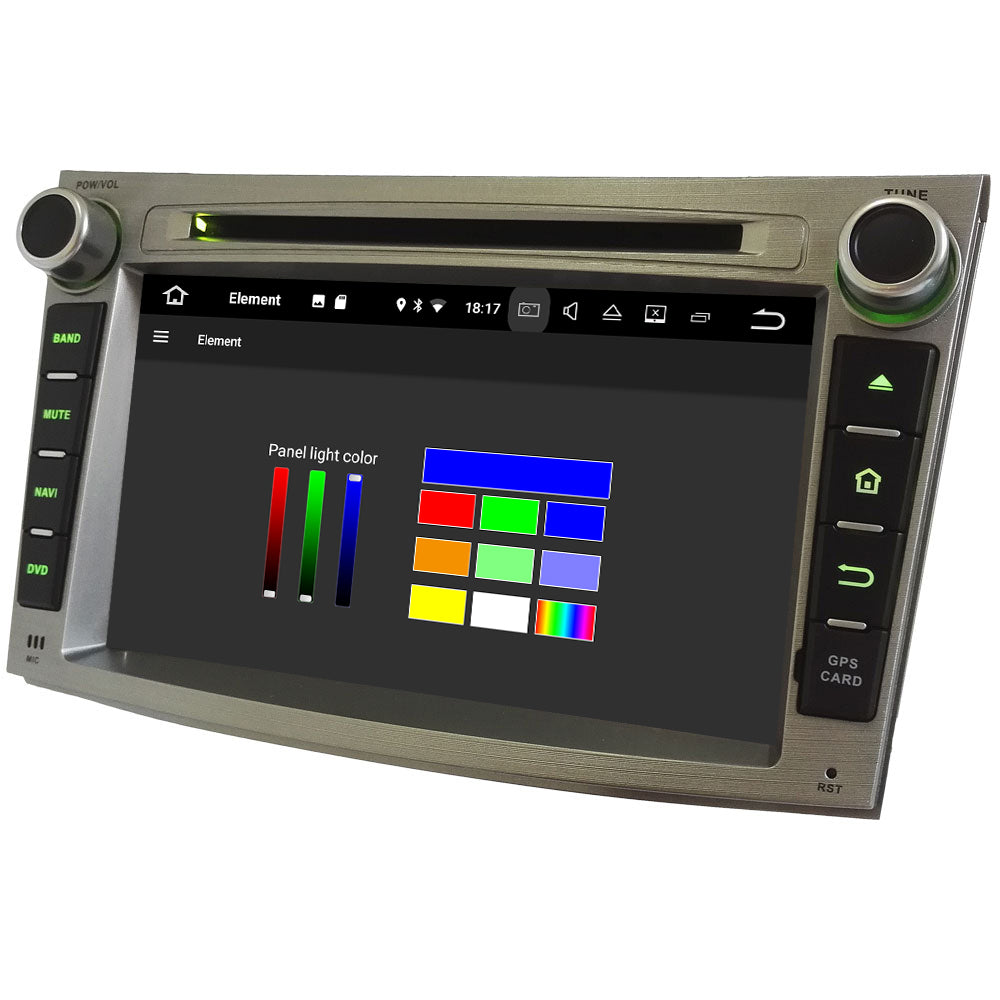 Android Autoradio für Subaru Legacy Outback 2009-2014 mit Wireless CarPlay & Android Auto