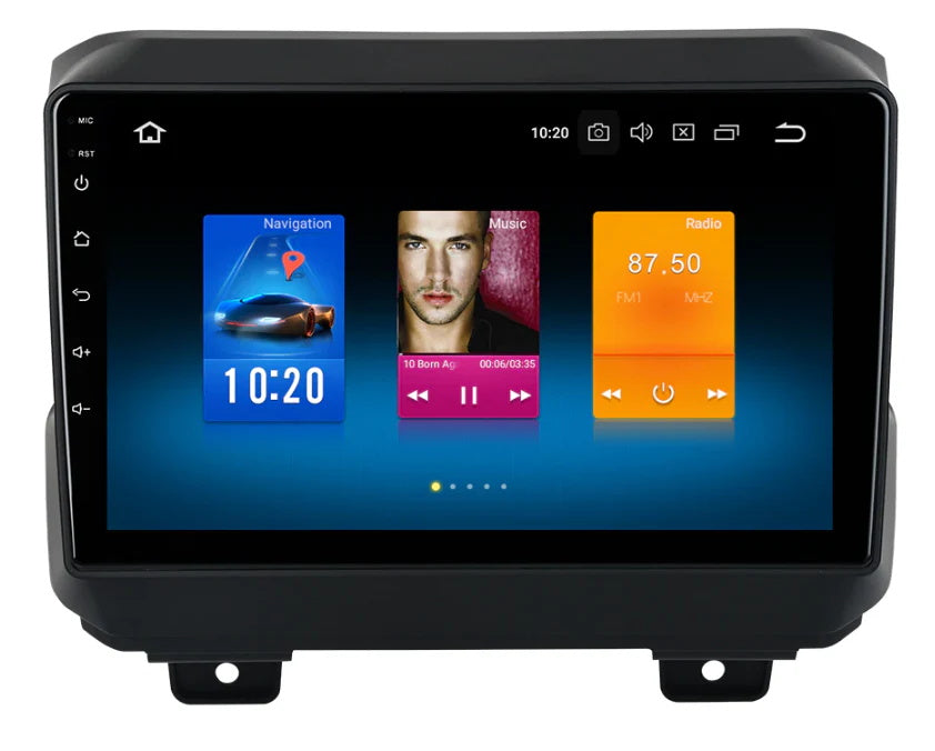 Android Autoradio für Jeep Wrangler 2018-2020 mit Wireless CarPlay & Android Auto