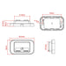Camper Dual USB Ports Lade Buchse Für RV Wohnmobil Camping Caravan Bus Marine DC5V/3,1 EINE 12V Ladegerät änderung Zubehör