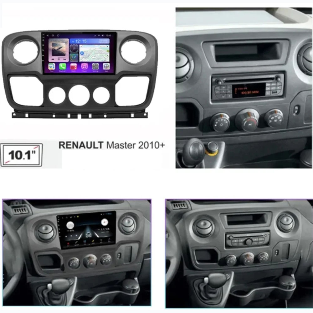 Android Autoradio für Renault Master 2010-2021 mit Wireless CarPlay & Android Auto
