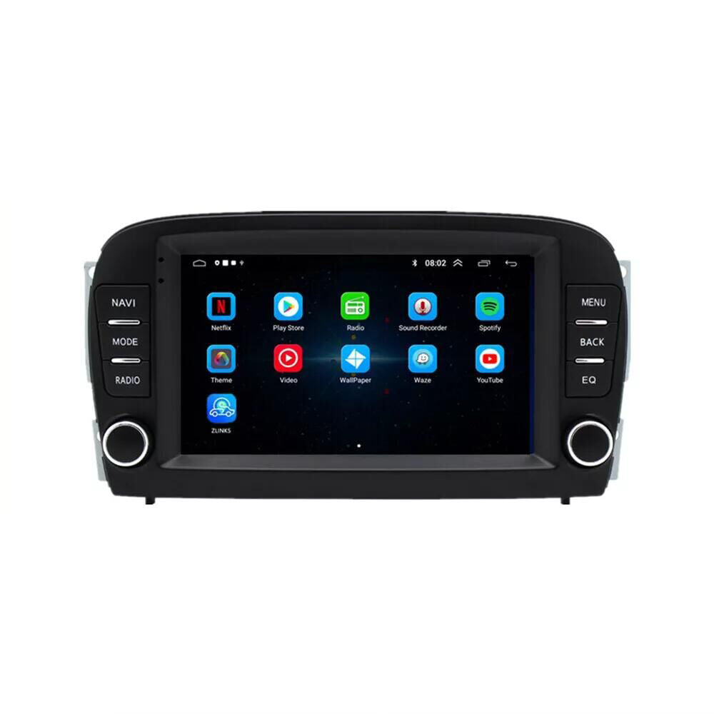 Android Autoradio für Mercedes Benz SL R230 2001-2005 mit Wireless CarPlay, Android Auto & DAB+