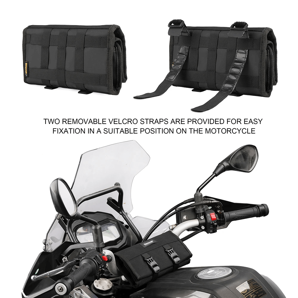 Rhinowalk Motorrad Werkzeug Rolle Tasche Tragbaren Motor Satteltaschen Seite Tasche Tasche Outdoor Reise...