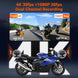 4K Motorrad-Dashcam mit GPS & IP67, 160° Weitwinkel, WLAN‑Fernbedienung