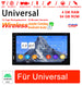 Android Autoradio für Universal mit DVD und CarPlay & Android Auto