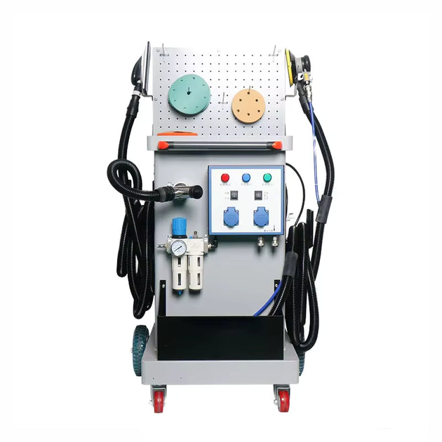 Mobile Autokarosserie-Reparaturausrüstung Staubfreie Schleifmaschine Auto-Schleifmaschine