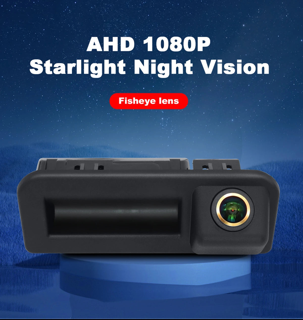 AHD 1080P Rückfahrkamera für VW Vento und Polo Facelift 2017–2019