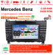 Android Autoradio für Mercedes Benz C-Klasse W203 und CLK W209 2004-2011 mit Wireless CarPlay, Android Auto & DAB+