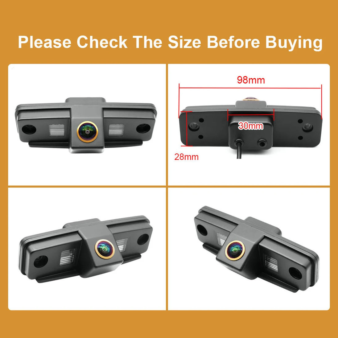 AHD 1080P Rückfahrkamera für Subaru Forester 2003-2013, Impreza, WRX, Outback