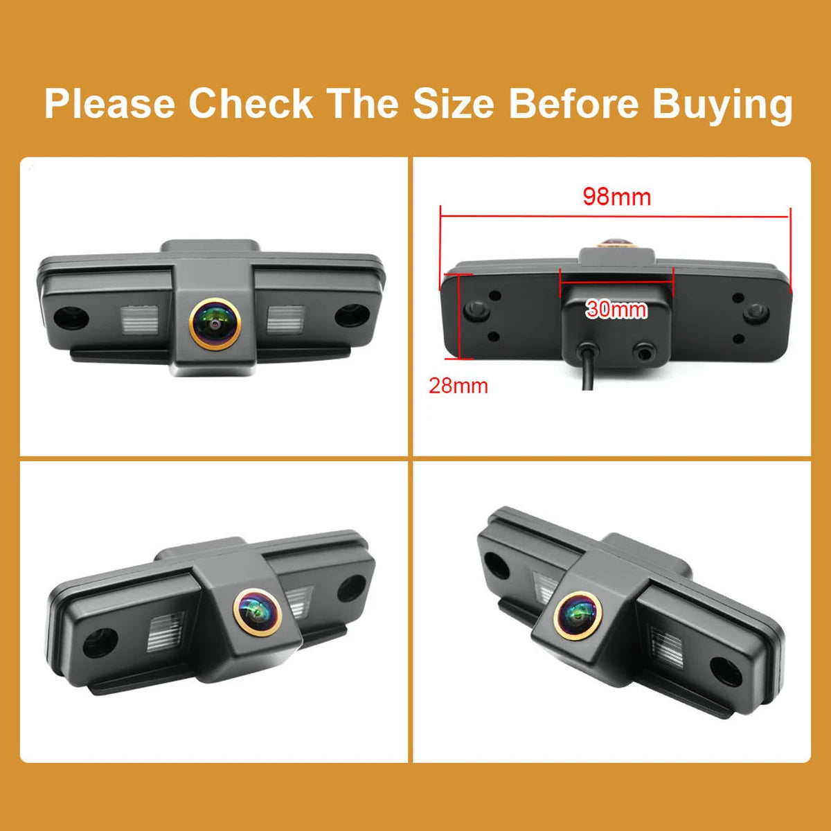 AHD 1080P Rückfahrkamera für Subaru Forester 2003-2013, Impreza, WRX, Outback
